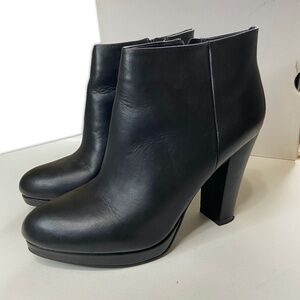 Aldo Black High Heel Booties Size US 8